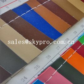 Customized New Style PVC Synthetic Leather For Sofa Bag With Polyester Backing