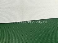 녹색 다이아몬드 PVC 컨베이어 벨트 광택 있는 광택이 없는 매끄러운 그립 정상