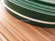 기름 - 증거 클리트 플랜지 치마 측벽을 가진 녹색 PVC 고무 컨베이어 벨트