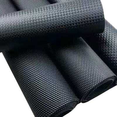 가죽 곡물 반 슬리프 검은색 PVC 매트/그라운드 매트/지반 보호 매트