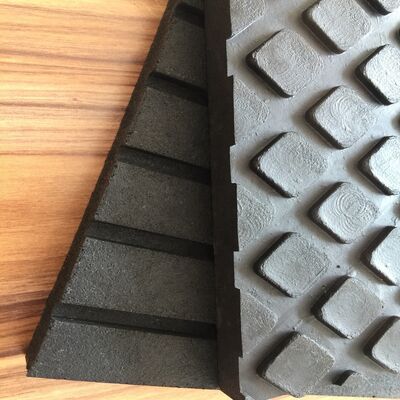 8mm 두꺼운 듀얼 사이드 헤비 듀이비 고무 말 스텔 매트