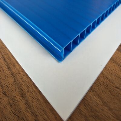 자외선 안정화 불 retardant 반 정적 플라스틱 홀 로프 시트 및 PP corrugated 쌍둥이 플라스틱 시트