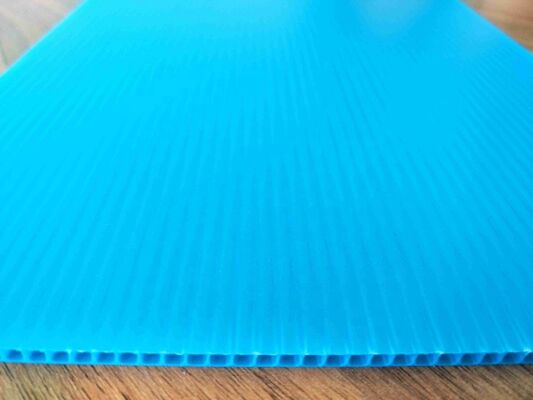 UV 방지 재활용 가능 방수 플라스틱 시트 산업용 포장용 골판형 PP 시트