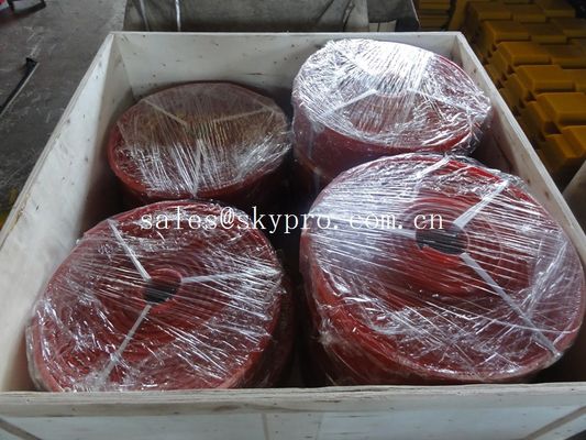 Commercial Polyurethane / PU Skirting Rubber sheet high wear resistance