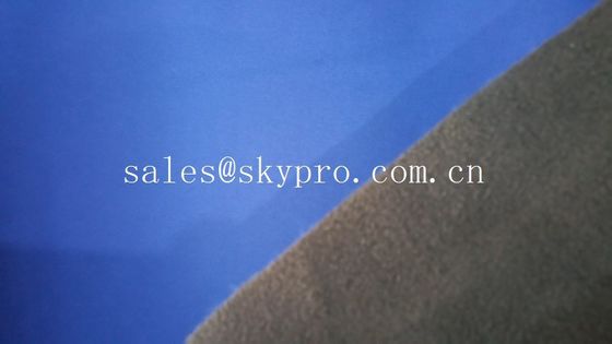 Customizable Knitted / non-woven / woven PU Synthetic Leather for upholstery