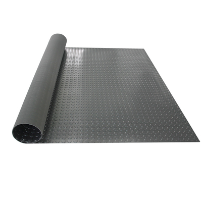 고품질 내구성 튼튼한 방수성 경사성 차고 바닥 PVC 동전 매트