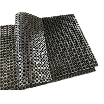 Black Color Heavy Duty Rubber Safety Floor Mat with 1-50mm Thickness 90*150cm Size and 8mm Thickness